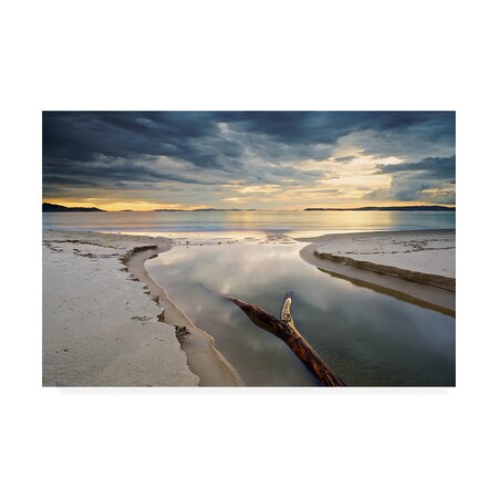 Trademark Fine Art Santiago Pascual Buye 'The River' Canvas Art, 12x19 1X10163-C1219GG